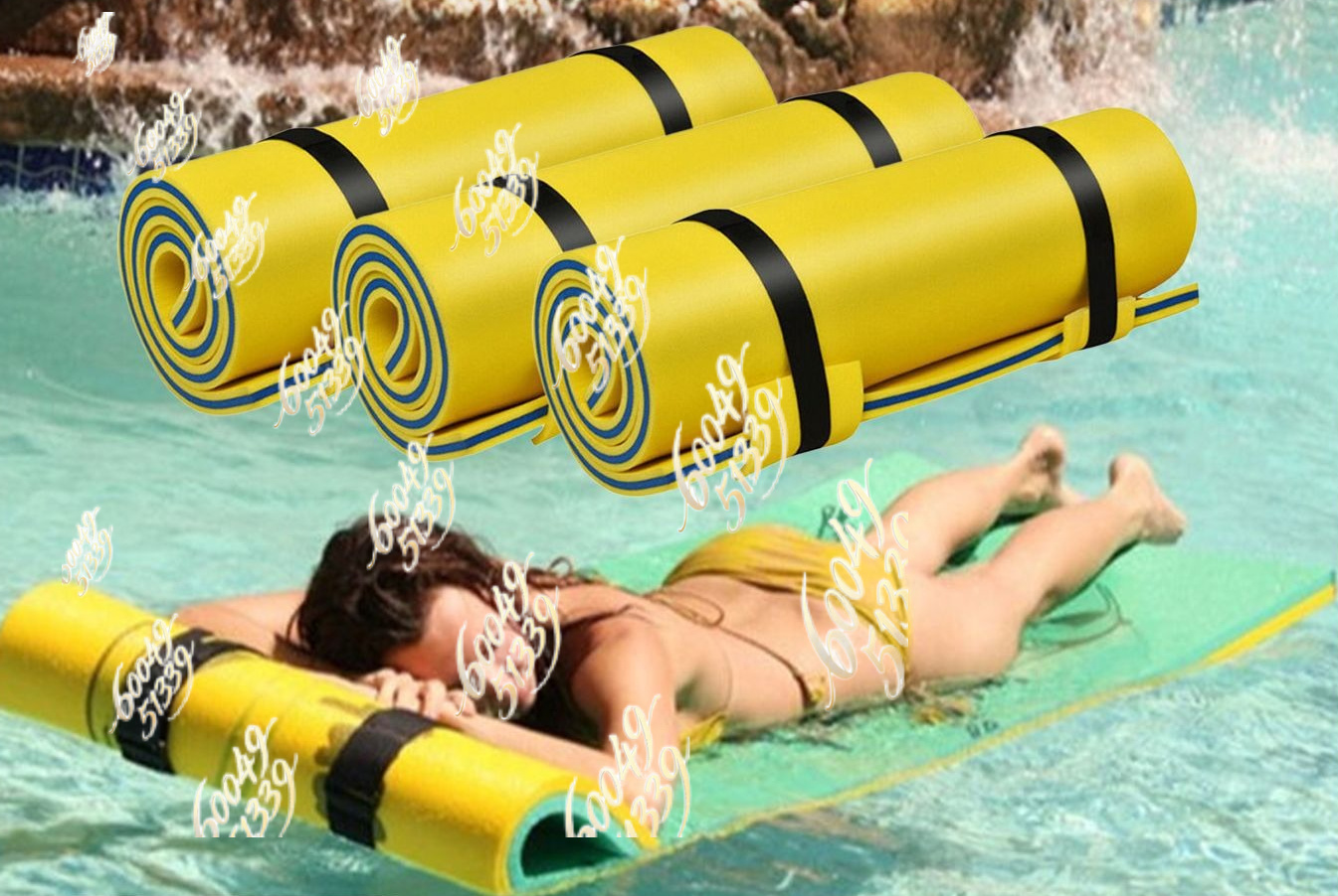 Aquatic Water Sports - XPE Su Üzerinde Yüzen Mat Açık