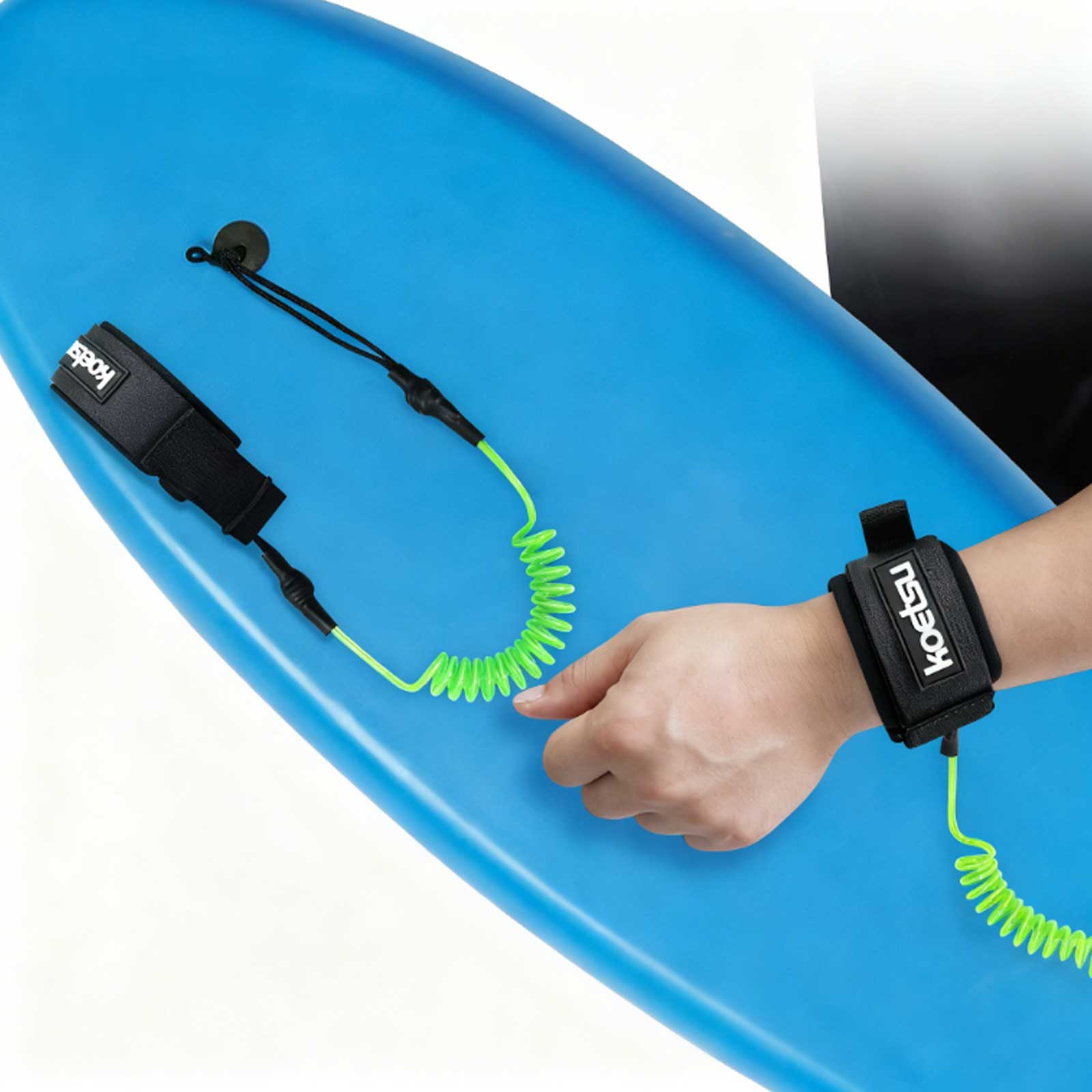 Stand Up Paddle Leash - Sarmal Bodyboard İpi TPU Malzeme Güçlü