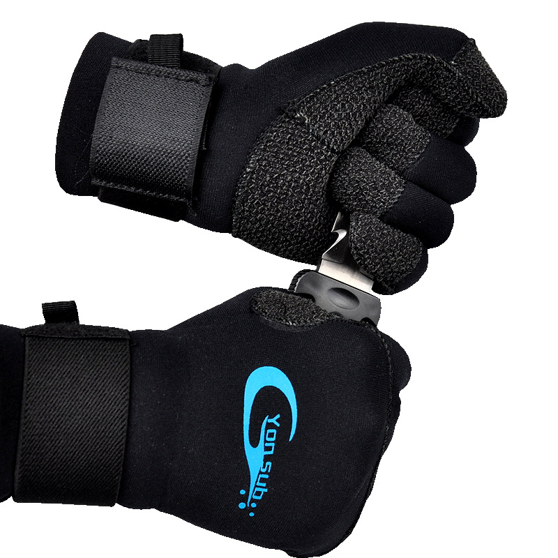 Spearfishing Glove - 3MM kalınlaşmak Kevlar dalış eldivenleri çizilmeye