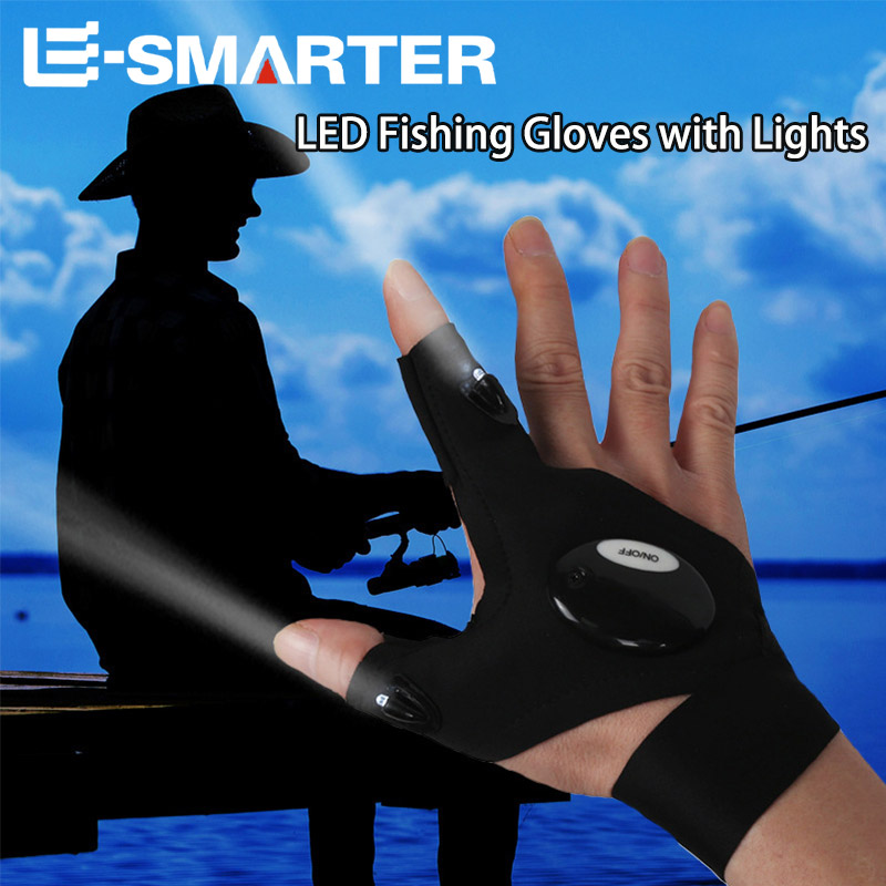 Spearfishing Glove - Açık Hava Su Geçirmez Gece Balıkçılığı