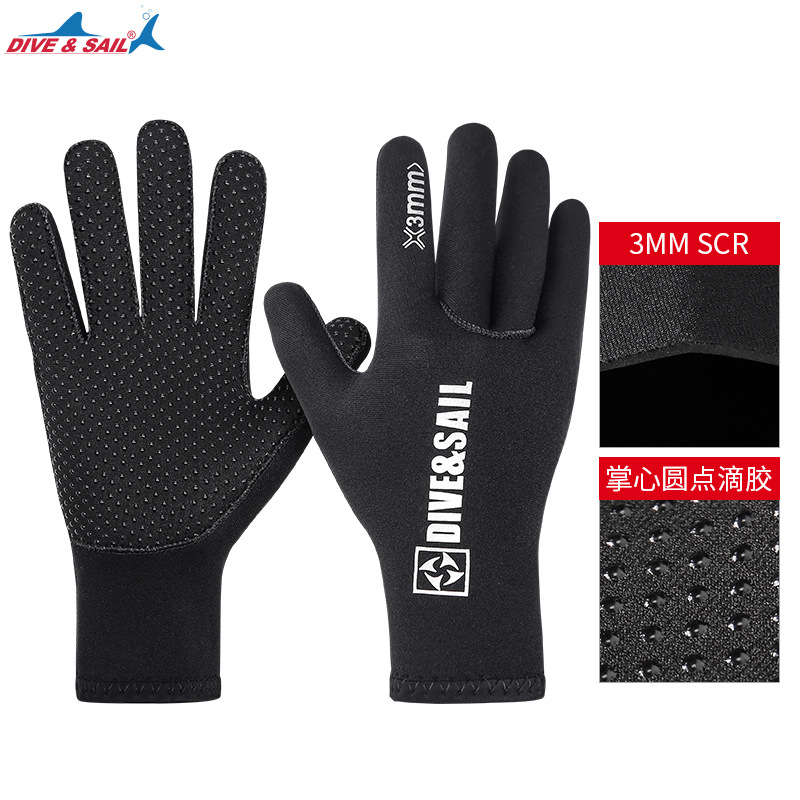 Spearfishing Glove - 3MM neopren dalış eldiveni rahat Handguards