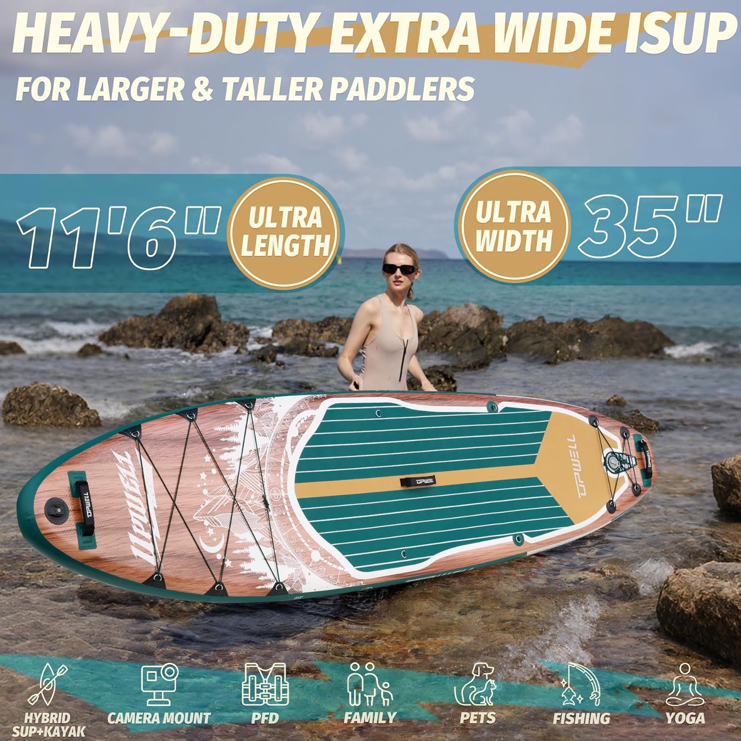 Şişirilebilir Stand Up Paddle  - Stand Up Paddle Leash incelemesi ve fiyatı