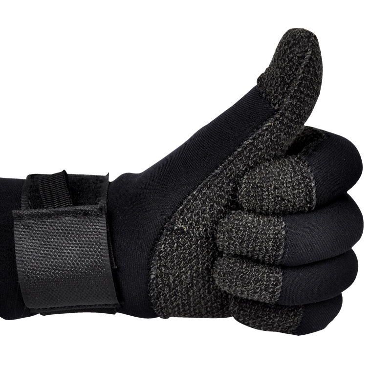 3MM kalınlaşmak Kevlar dalış e - Spearfishing Glove incelemesi ve fiyatı