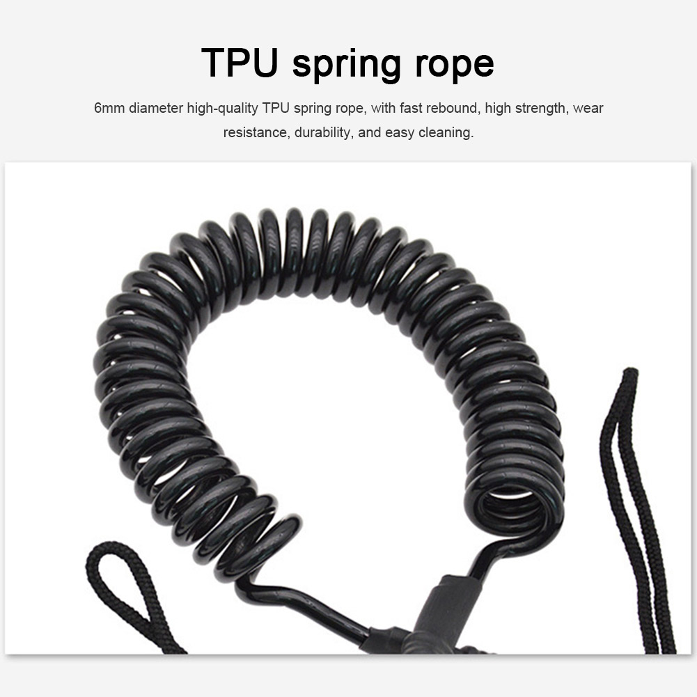 6mm Bodyboard Leash TPU Yaylı  - Stand Up Paddle Leash incelemesi ve fiyatı